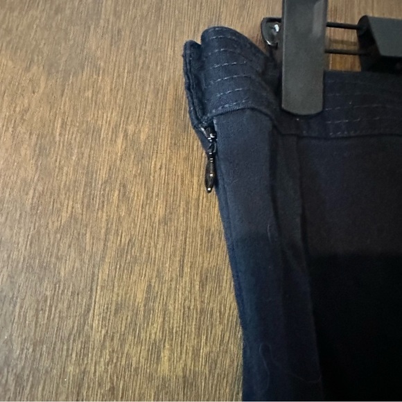 Jacob Black Button Accented Fitted Pants Sz 4 Office Business Casual Work Pants - Picture 7 of 10